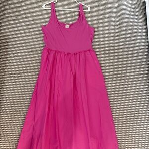 Pink maxi dress